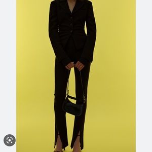 Zara Hi-Rise Slit Leggings